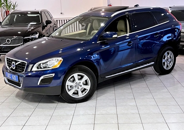 Volvo XC 60 cena 79000 przebieg: 214700, rok produkcji 2013 z Nowe Miasto nad Pilicą małe 379